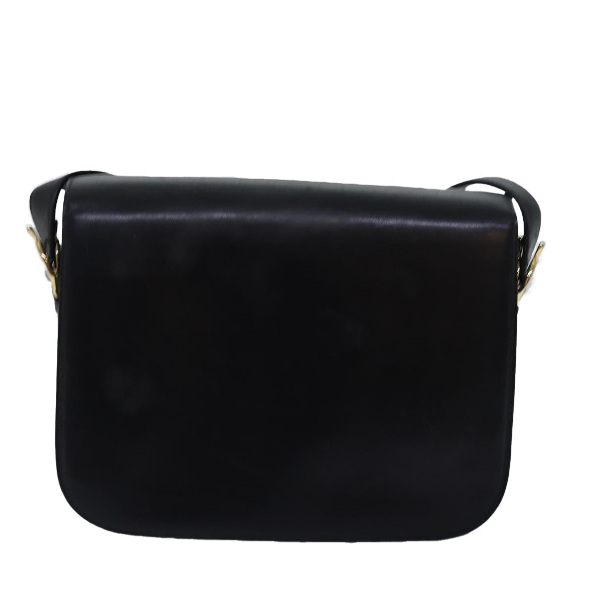 Luxury Horse Carriage Shoulder Bag Ki Leather Black