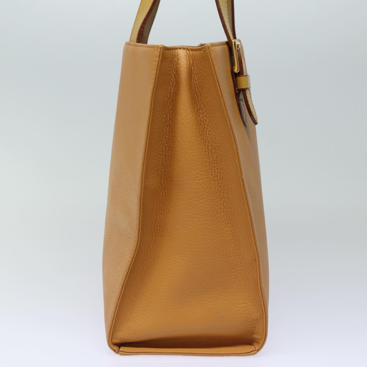 Burberry Luxury ss Nova Check Hand Bag Auth Ki4691 Leather Beige Travel Bag