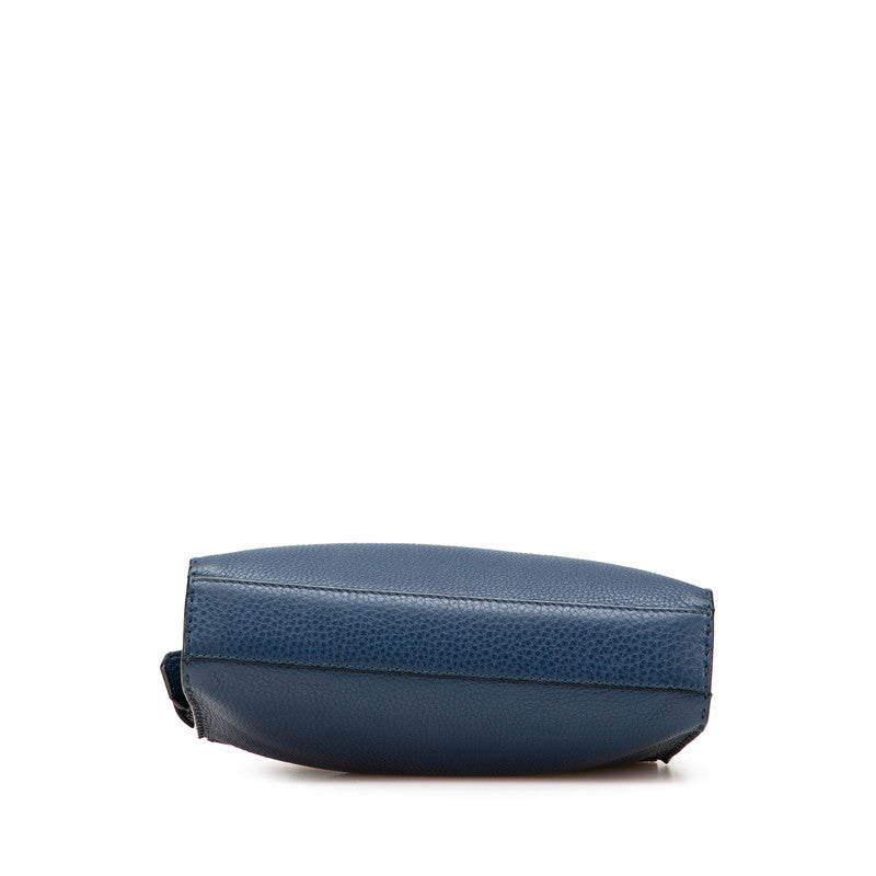 Fendi Peekaboo Fit 2Way Bag Leather Mini Travel Bag