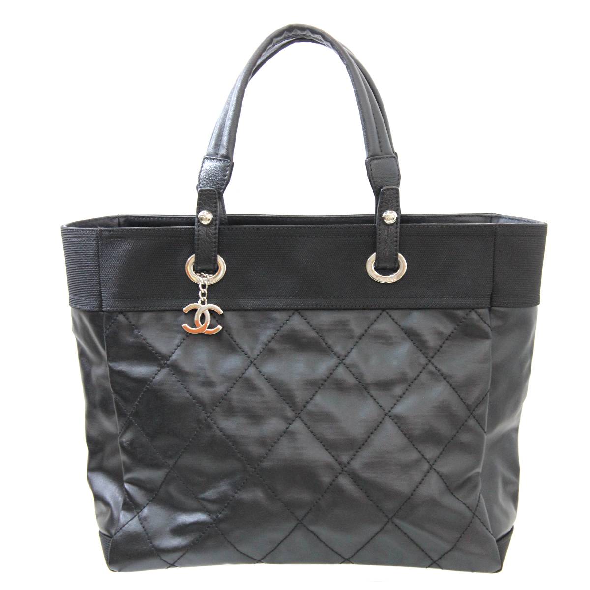 Chanel Paris Biarritz Tote Bag GM Black