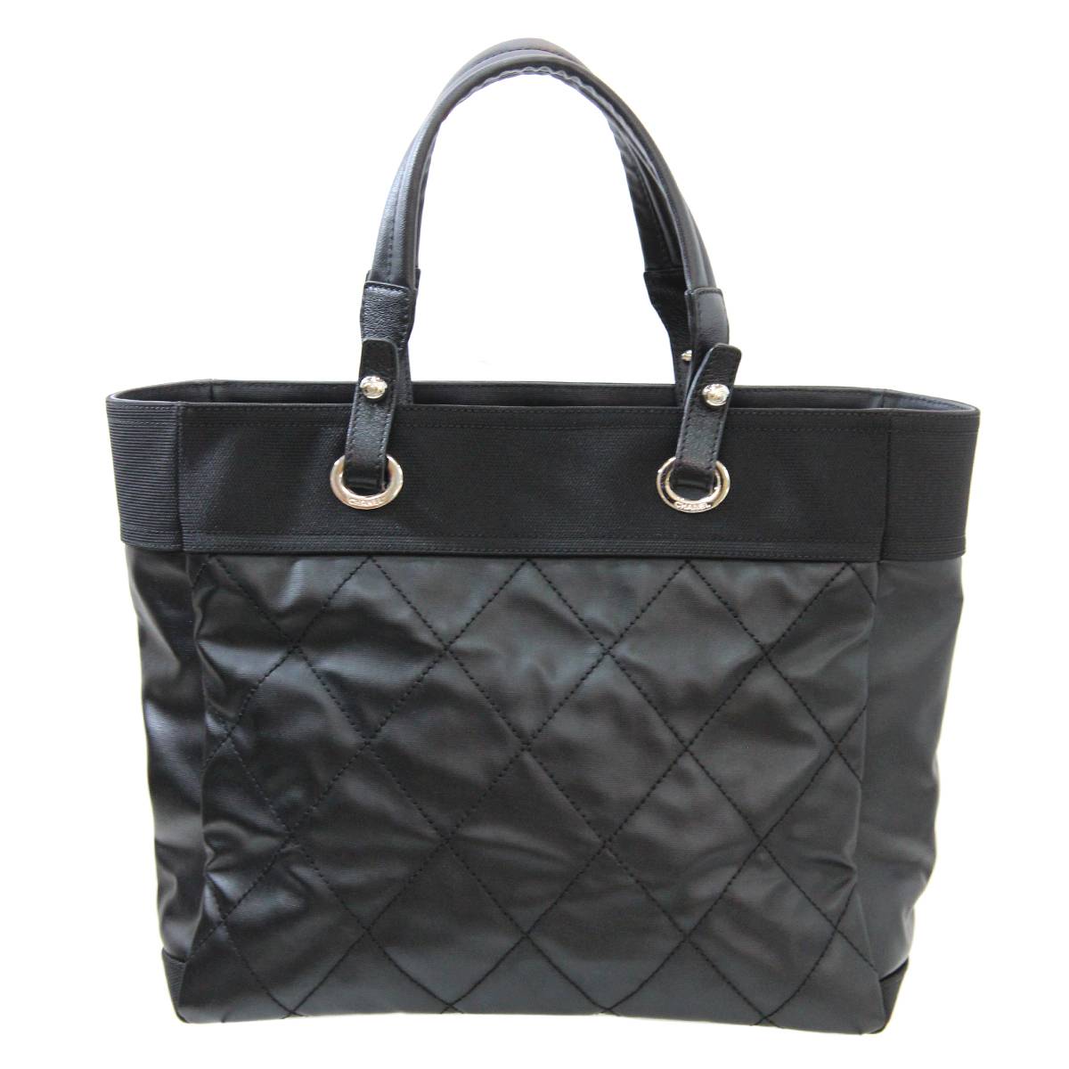 Chanel Paris Biarritz Tote Bag GM Black