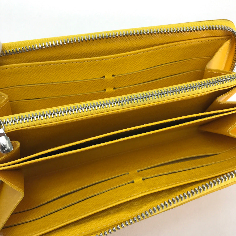 Louis Vuitton Long Purse Epi yellow Epi Leather Wallet Case