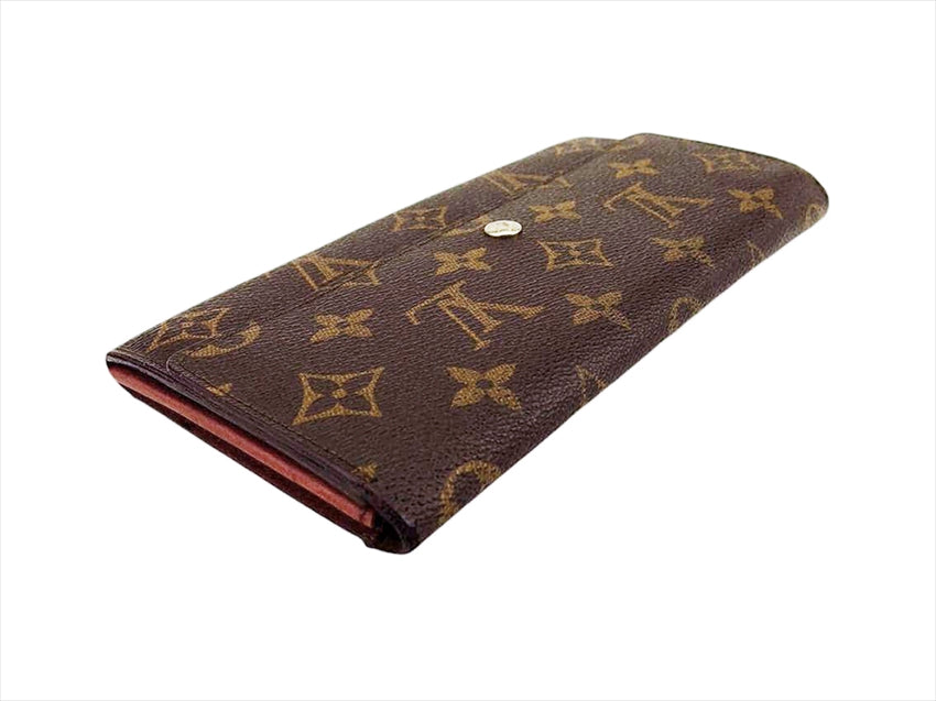 Louis Vuitton Long Purse M61725 Former Pochette Brown Wallet Case