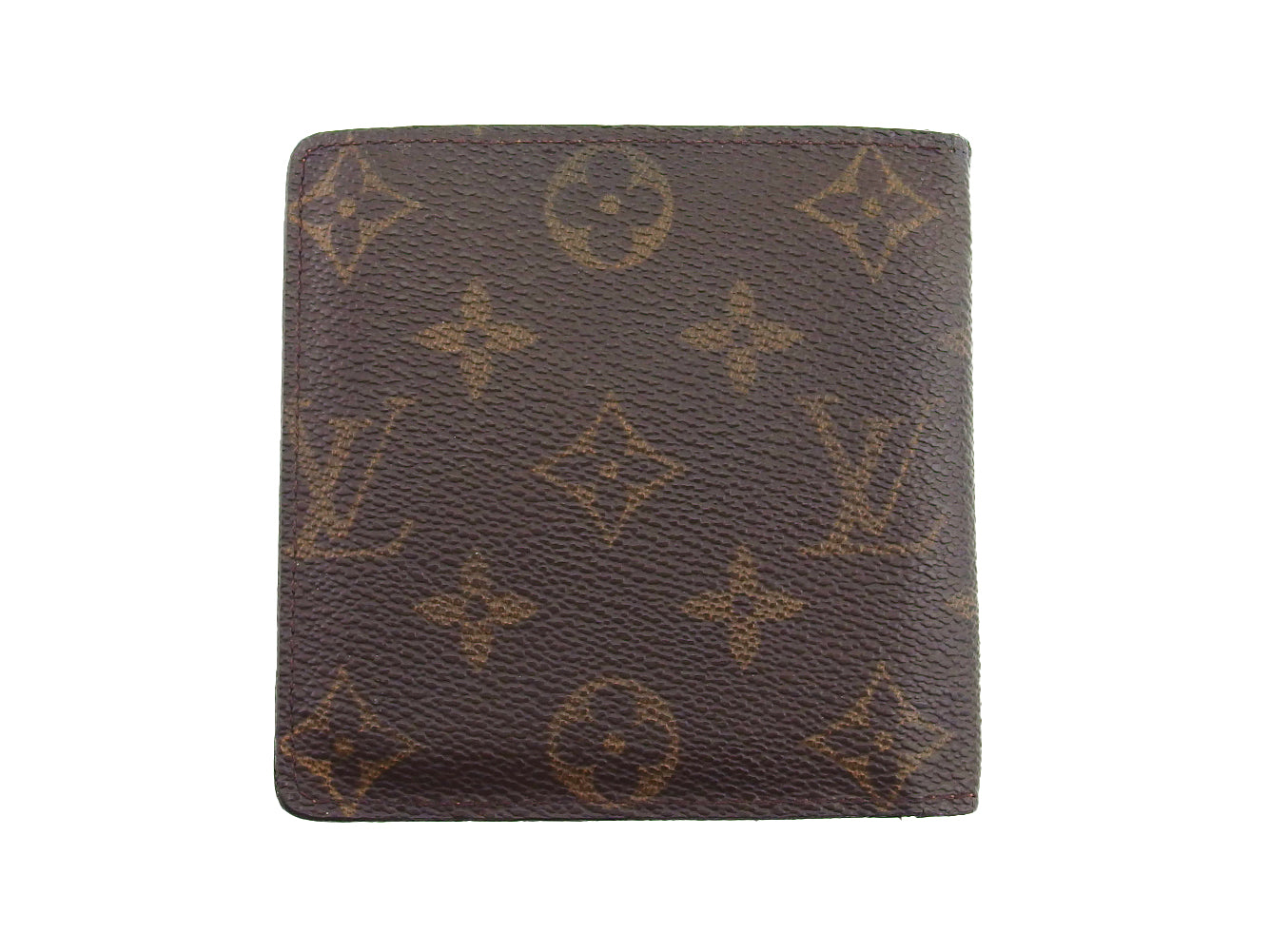 Louis Vuitton Bifold M61665 Porte Billets Cartes Brown Beige Wallet Case L4424
