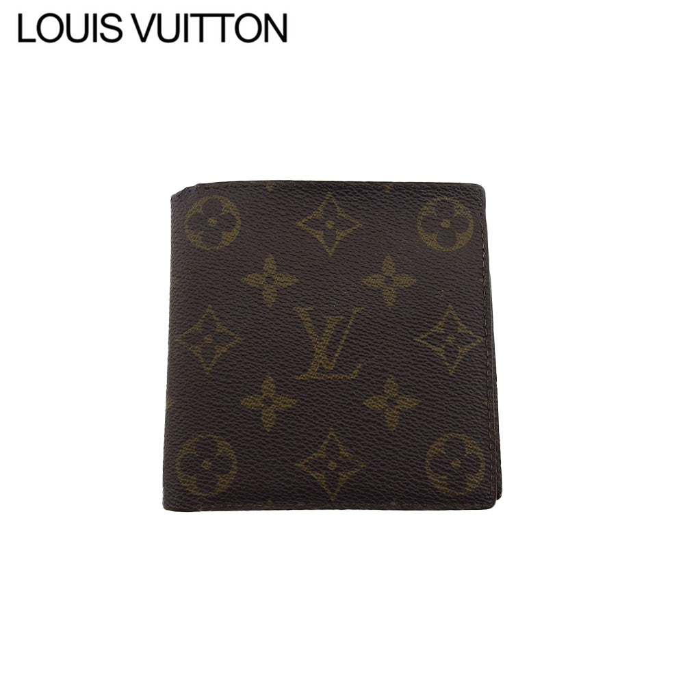 Louis Vuitton Bifold x Brown Beige Wallet Case