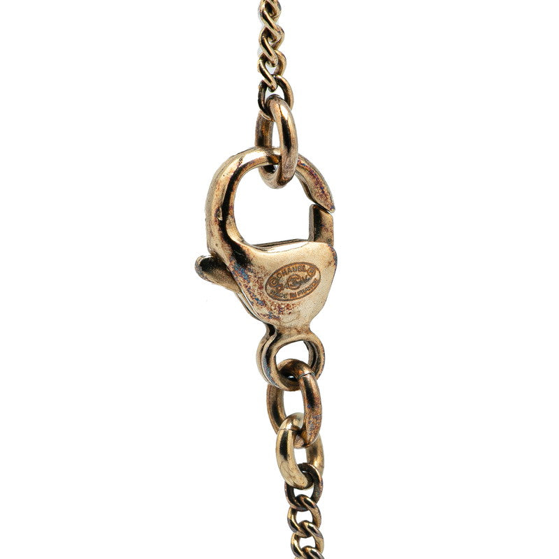 Chanel Coco Mark Pearl Rhinestone Necklace Bag