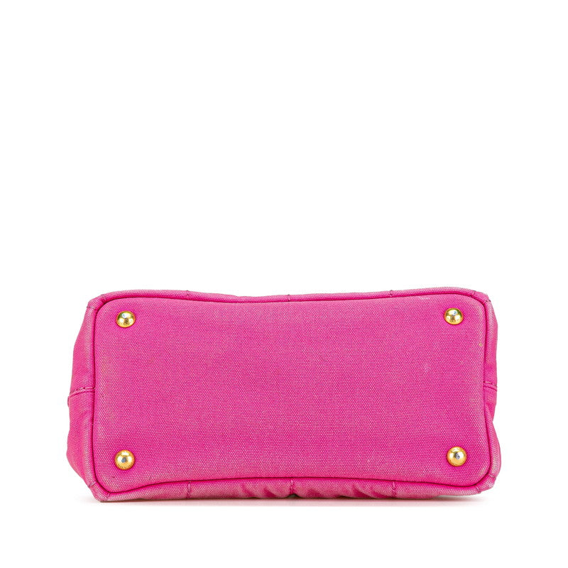 Prada Canapa Handbag Canvas Mini Travel Bag