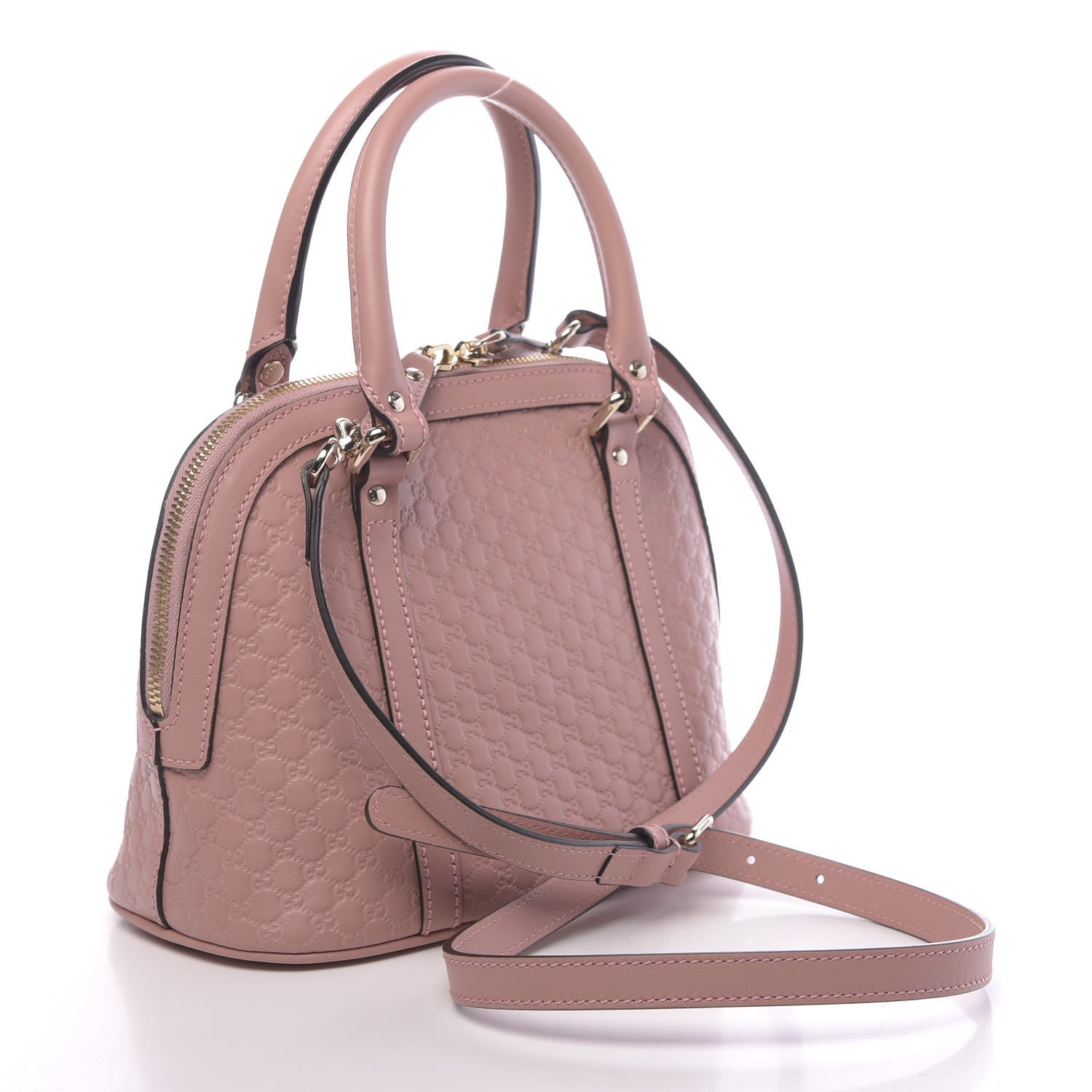Gucci Guccissima Dome Pink Mini Travel Bag