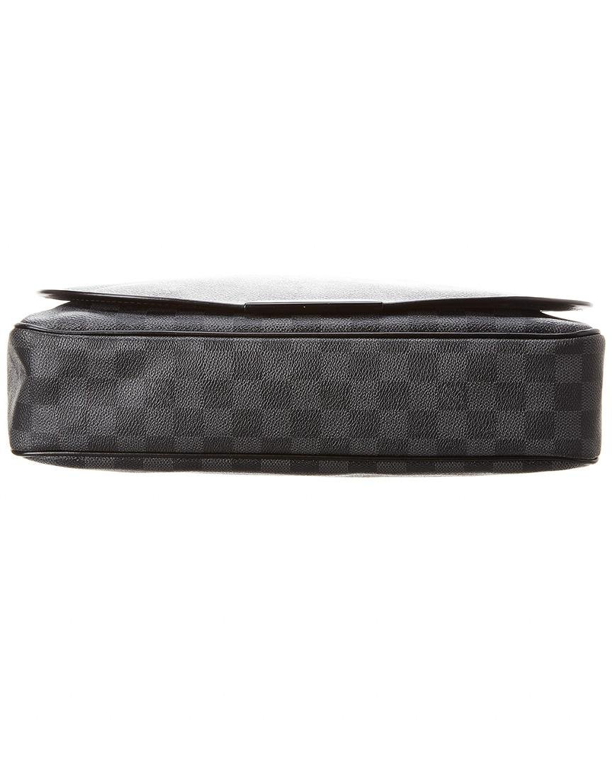 Louis Vuitton Graphite Daniel MM Damier Handbag