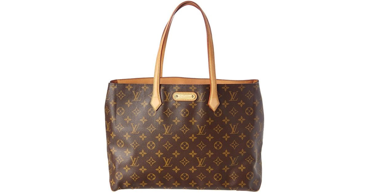 Louis Vuitton Willshire MM Monogram Handbag