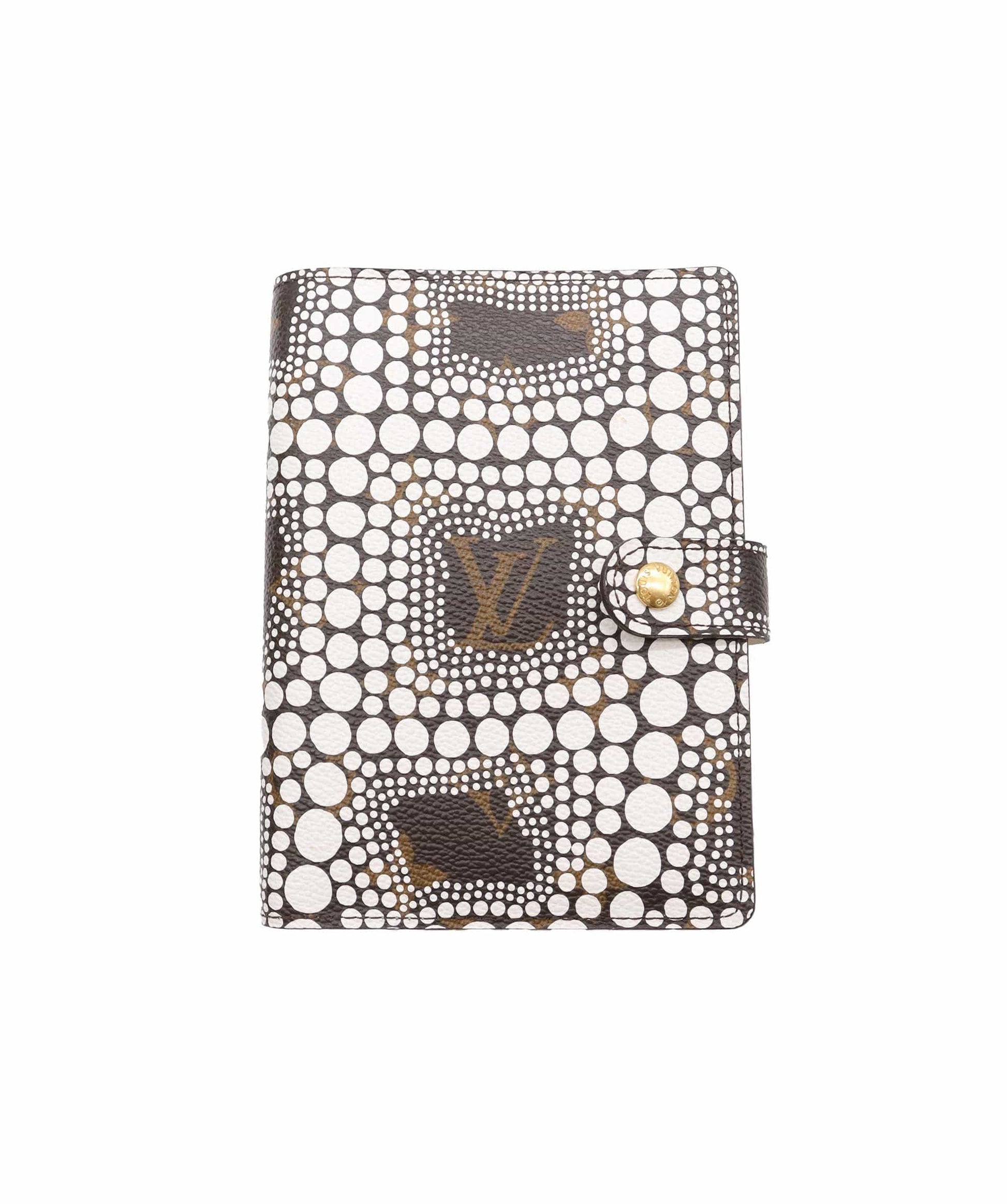 Louis Vuitton Yayoi Kusama Agenda PM Day Planner Cover White 56462A Fashion Accessory