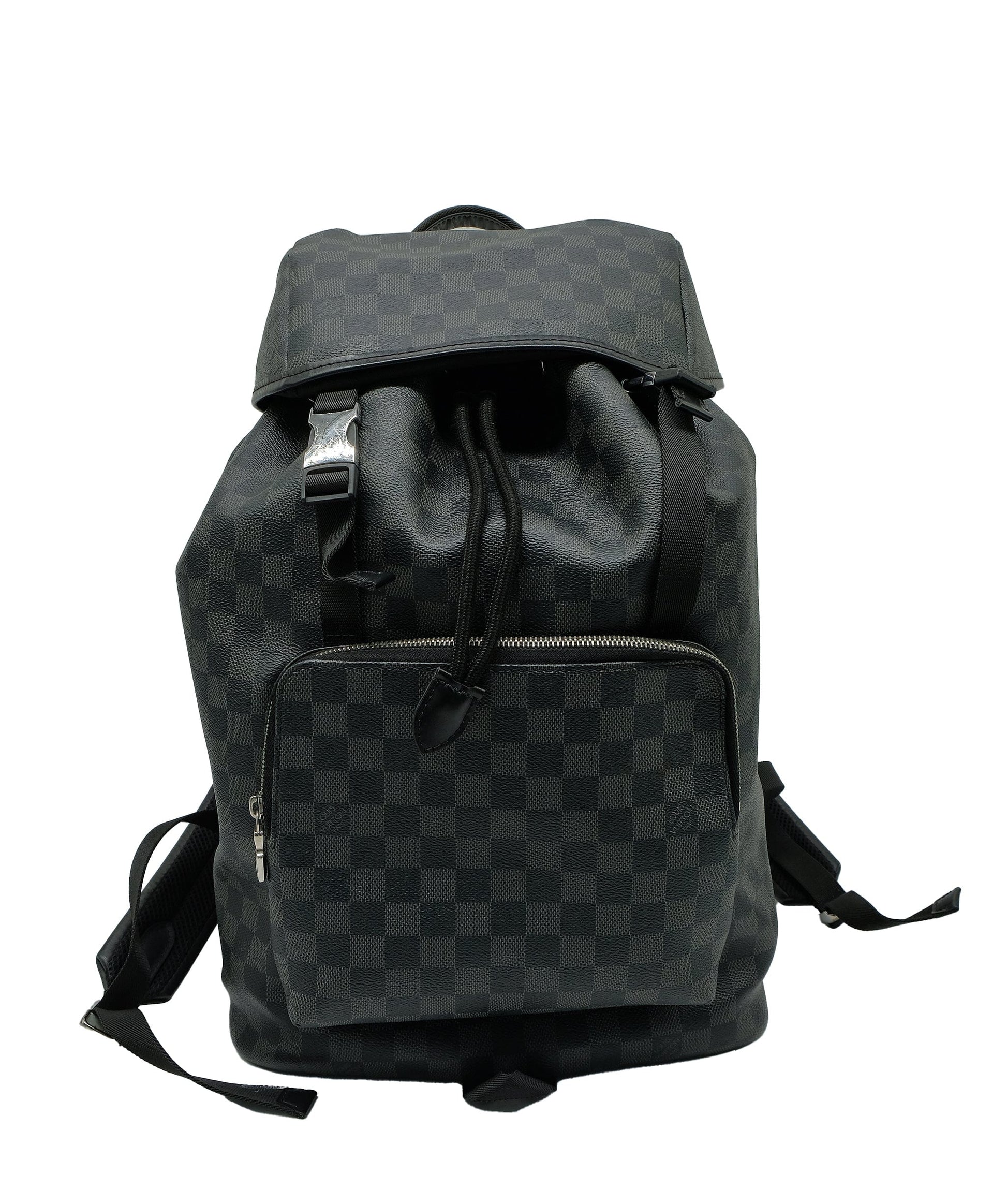 Louis Vuitton Damier Graphite black back pack RJC3159