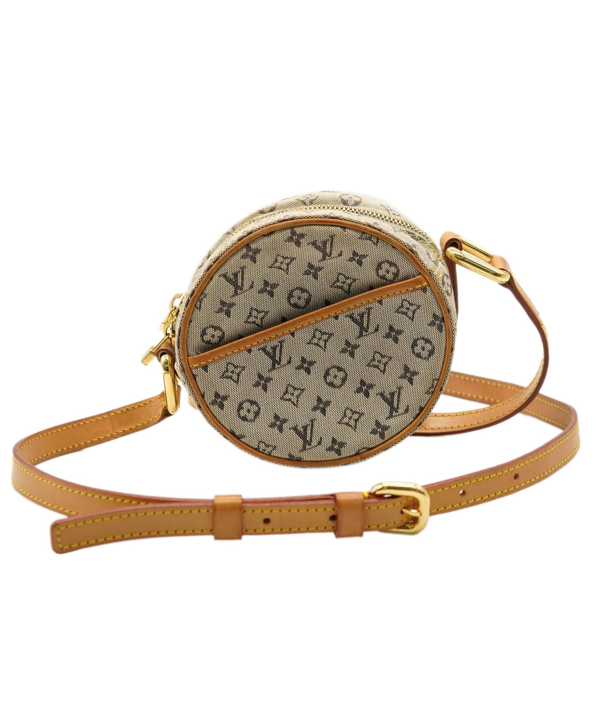 Louis Vuitton Grey/Blue Mini Lin Jeannie PM Crossbody Bag ALC2295