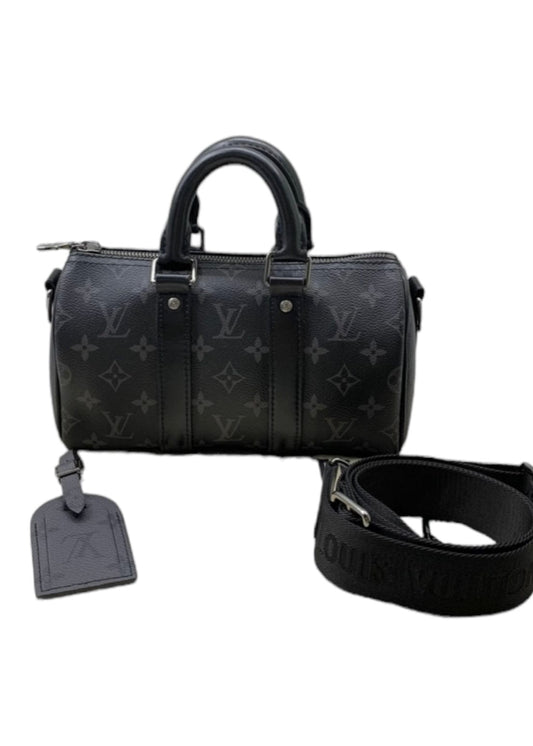 Louis Vuitton Keepall Bandoulière 25 Monogram Eclipse Reverse
