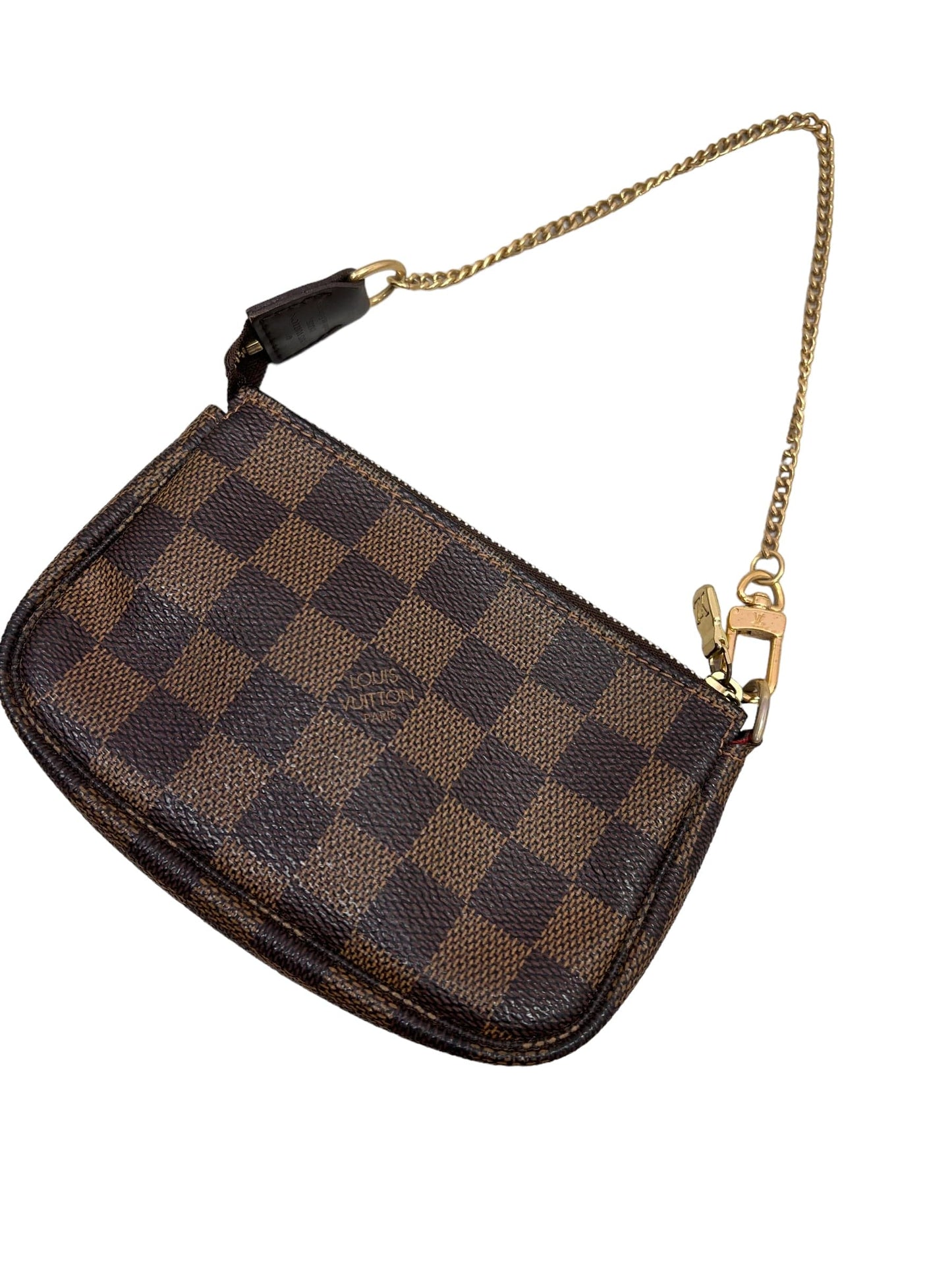 Louis Vuitton Mini Pochette Damier Ebene SYCK476