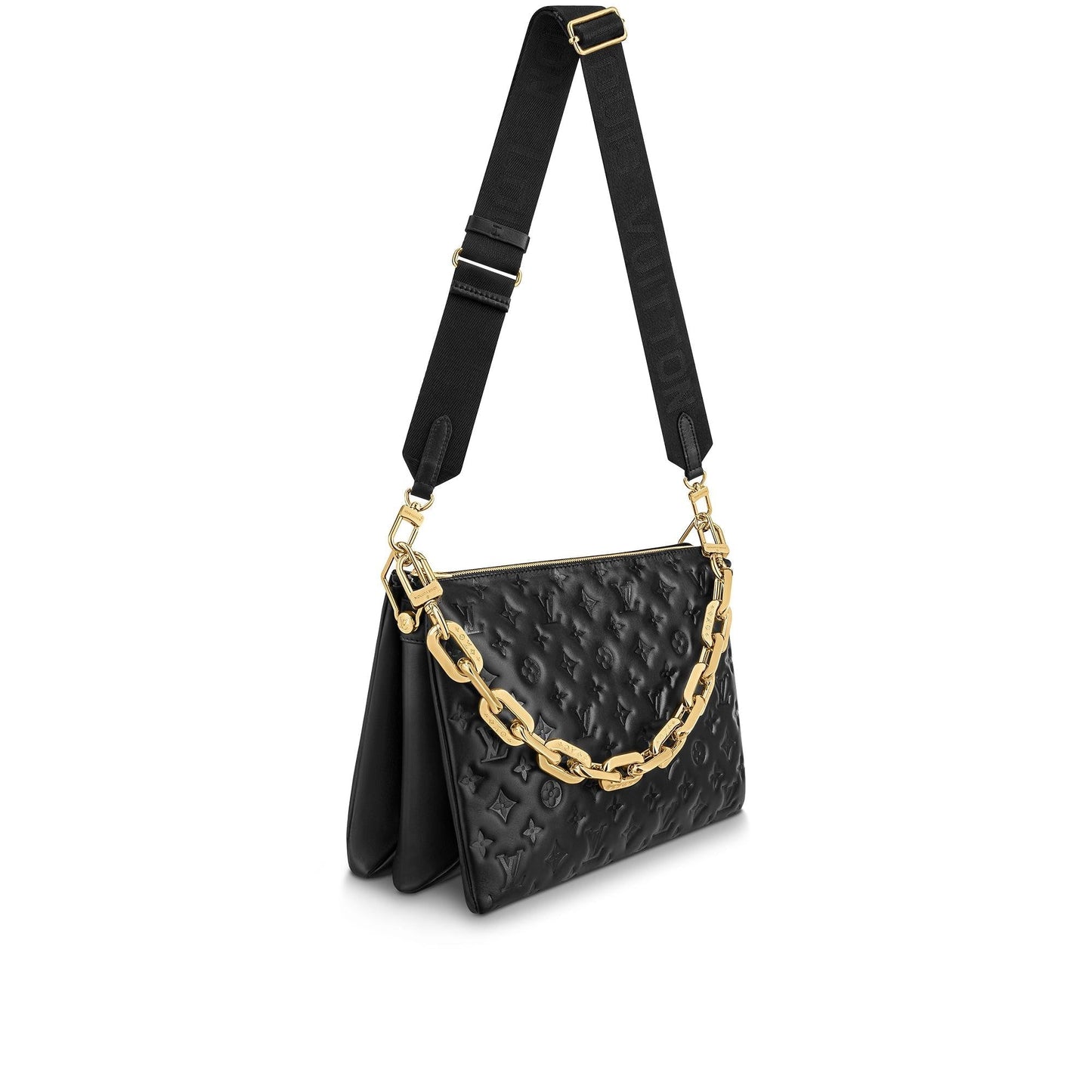 Louis Vuitton Coussin MM Monogram Black Handbag