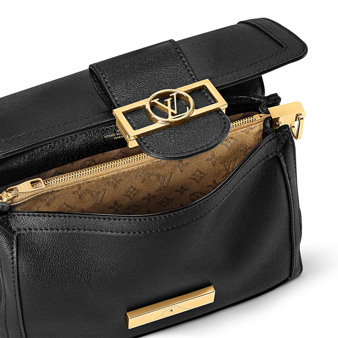 Louis Vuitton Dauphine Soft MM Black Fashion Accessory