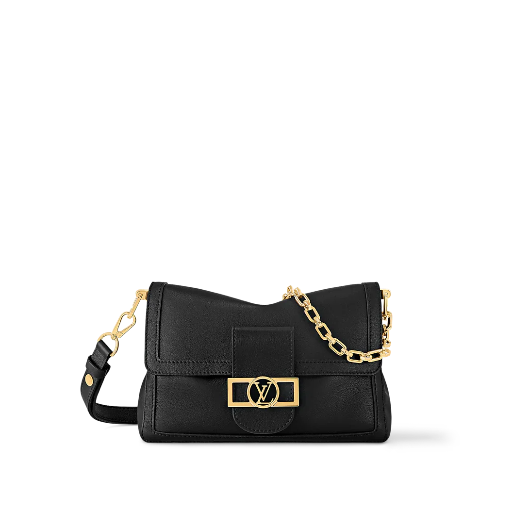 Louis Vuitton Dauphine Soft MM Black Fashion Accessory