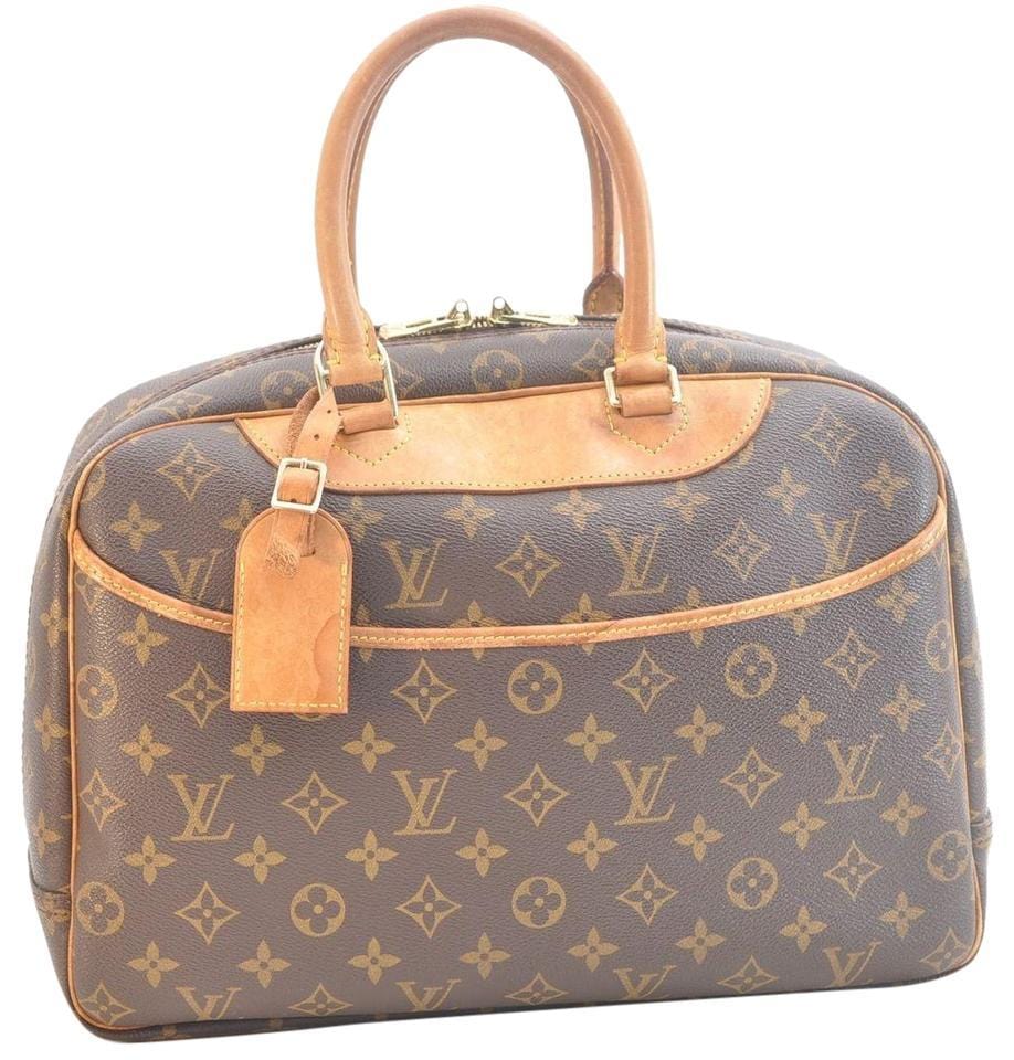 Louis Vuitton Deauville Hand Bag Monogram Travel Bag