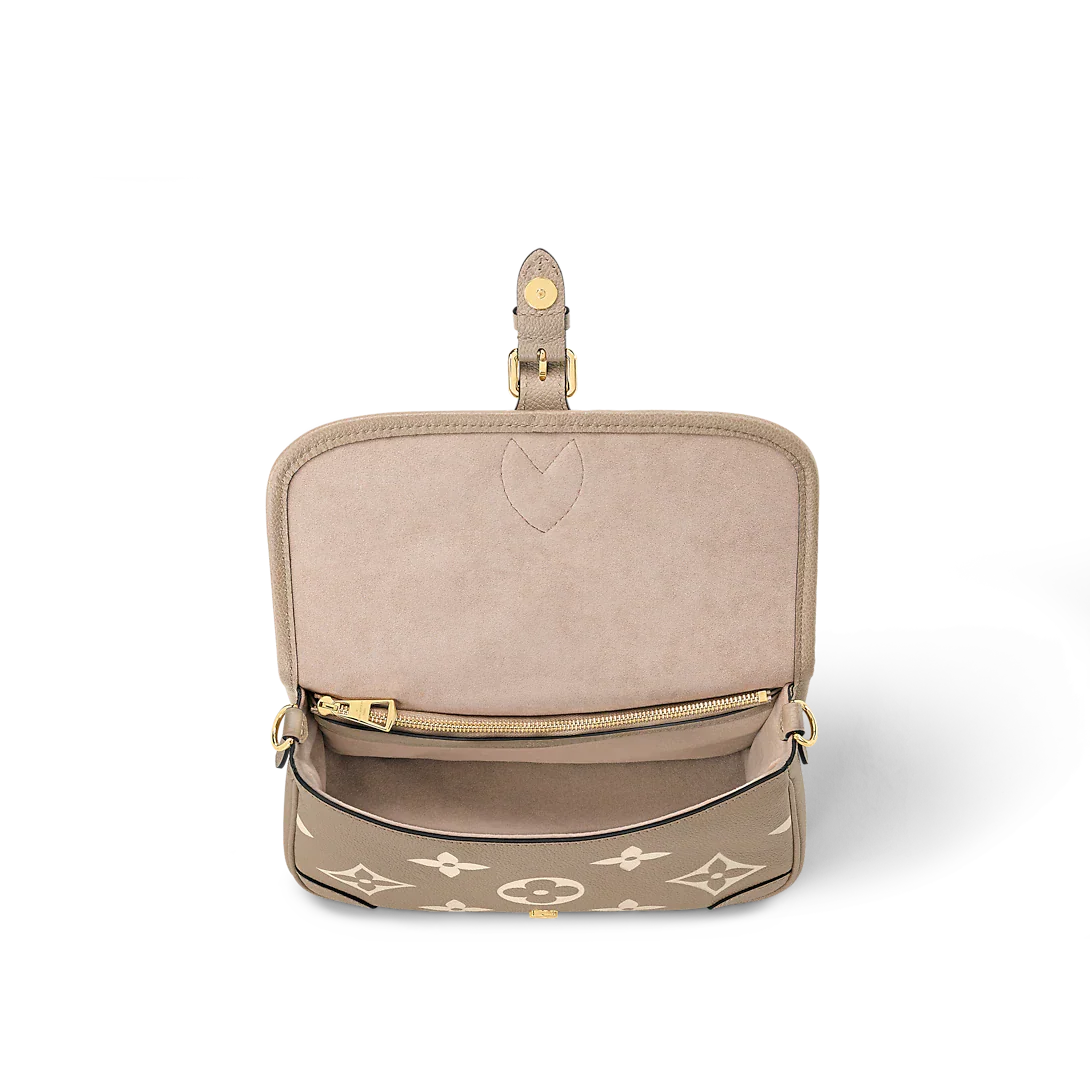 Louis Vuitton Diane Monogram Empreinte Tourterelle Beige cream Fashion Accessory