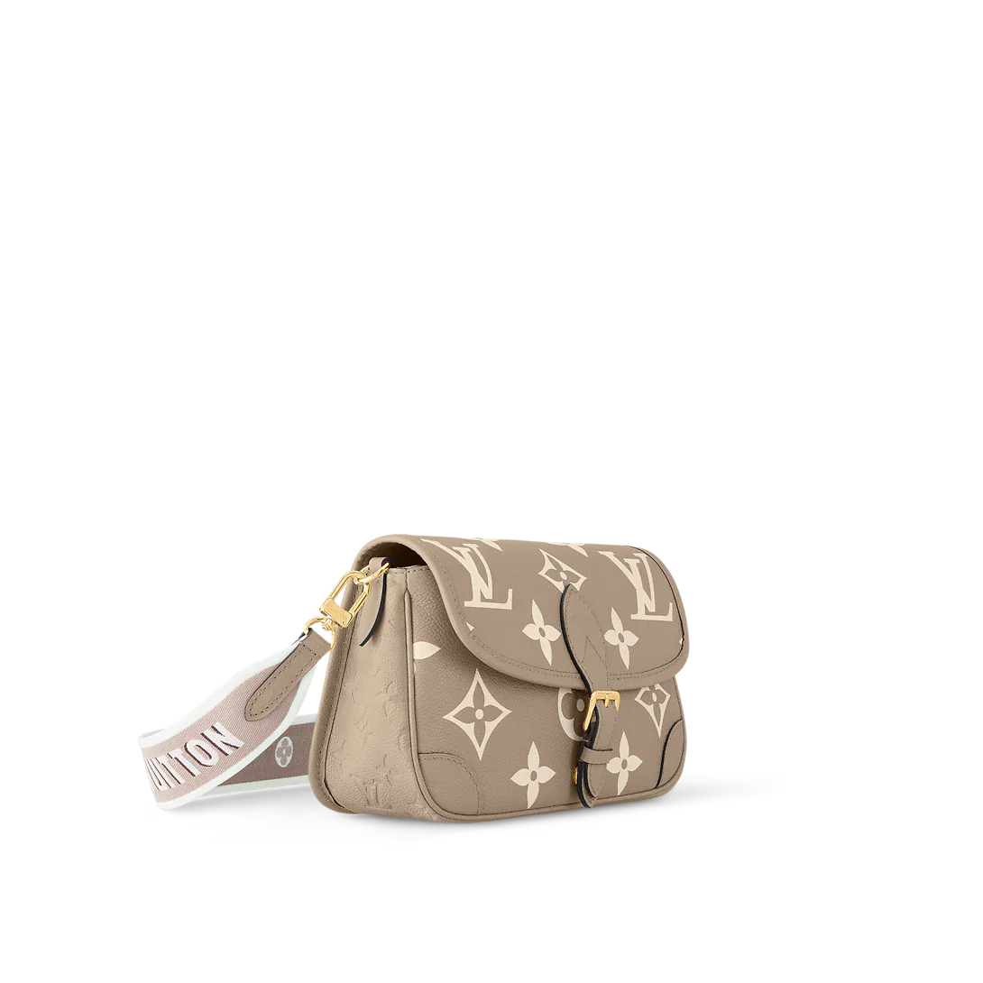Louis Vuitton Diane Monogram Empreinte Tourterelle Beige cream Fashion Accessory