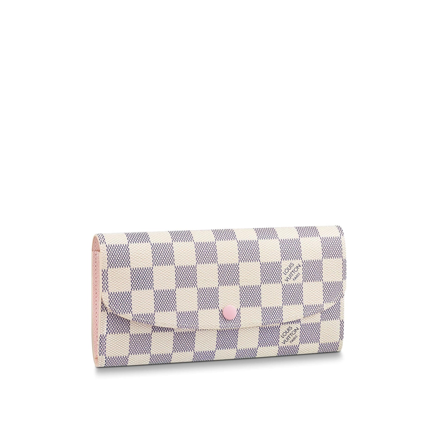 Louis Vuitton Azur Emilie Rose Ballerine Damier Wallet Case