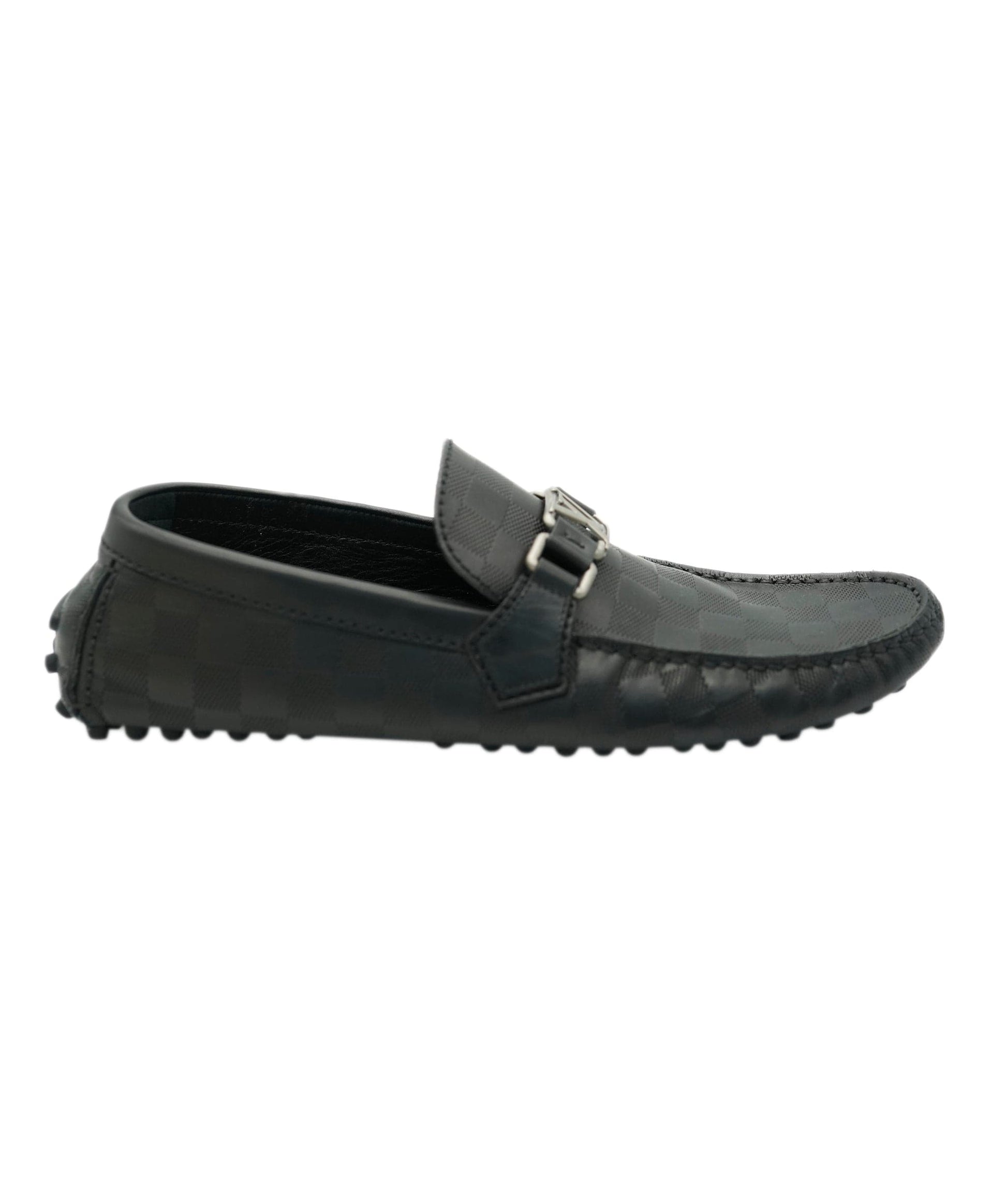 Louis Vuitton Black LV Loafers  ALC1771
