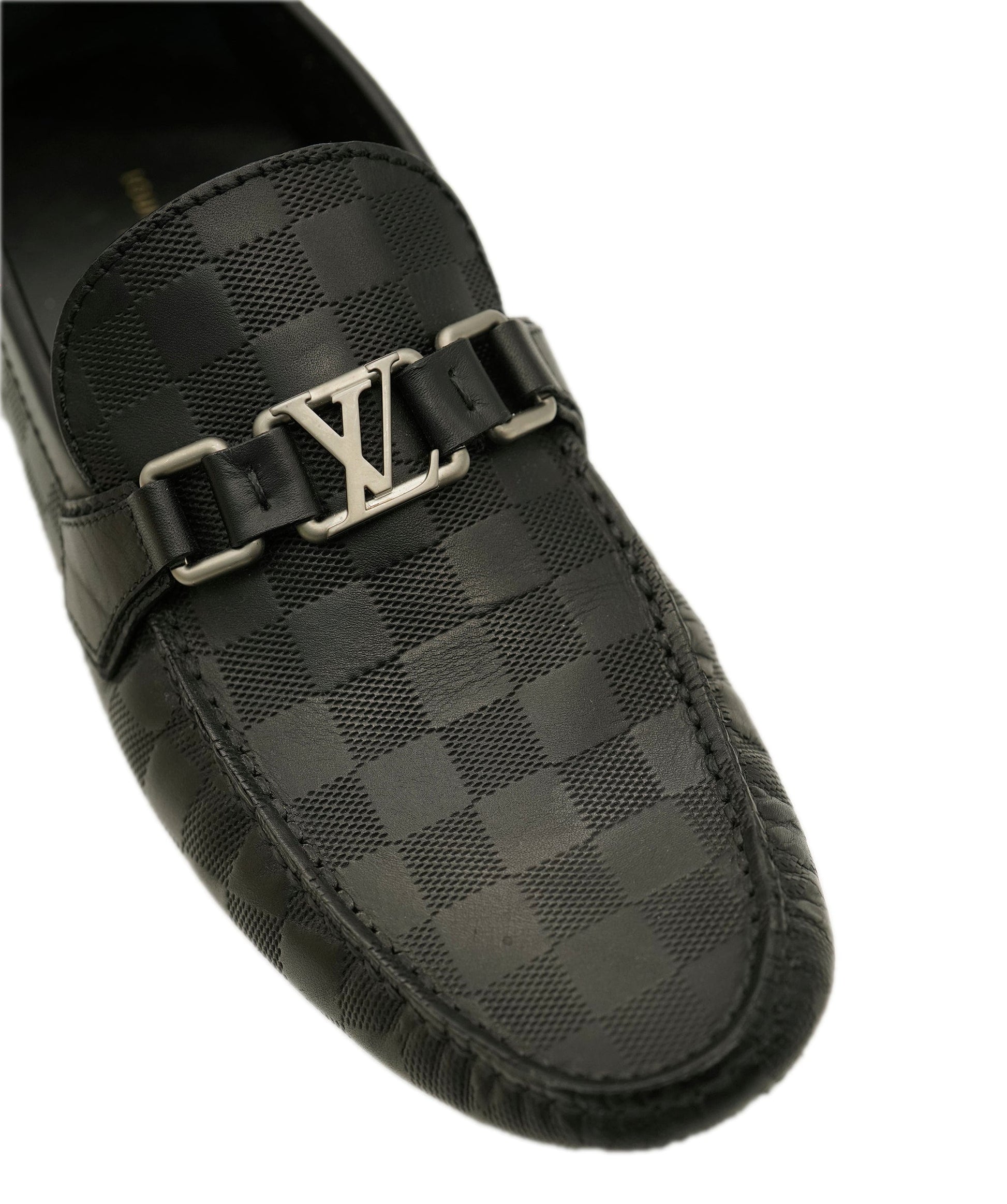 Louis Vuitton Black LV Loafers  ALC1771