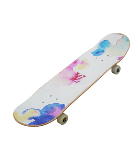 Louis Vuitton Skateboard Monogram Watercolor Fashion Accessory