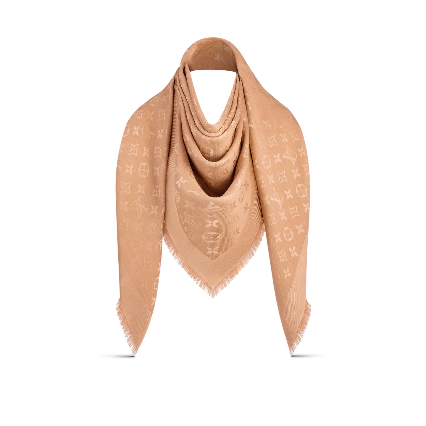 Louis Vuitton CLASSIC SHAWL Monogram Scarf