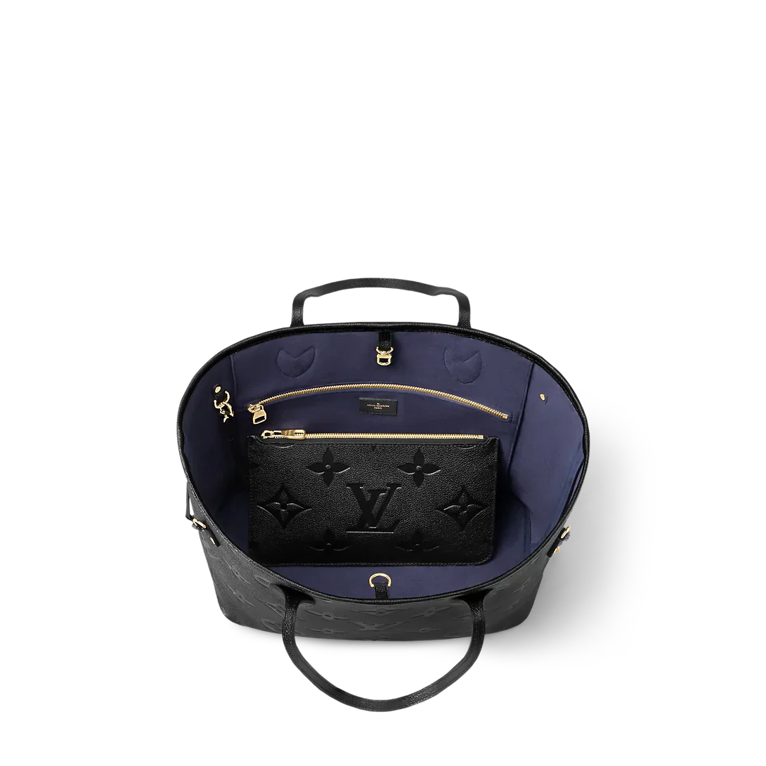 Louis Vuitton Neverfull MM Monogram empriente Black