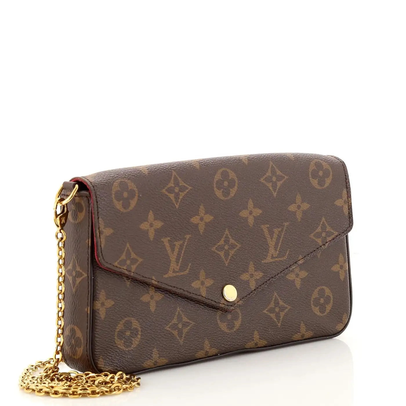 Louis Vuitton FELICIE POCHETTE Monogram Clutch Bag