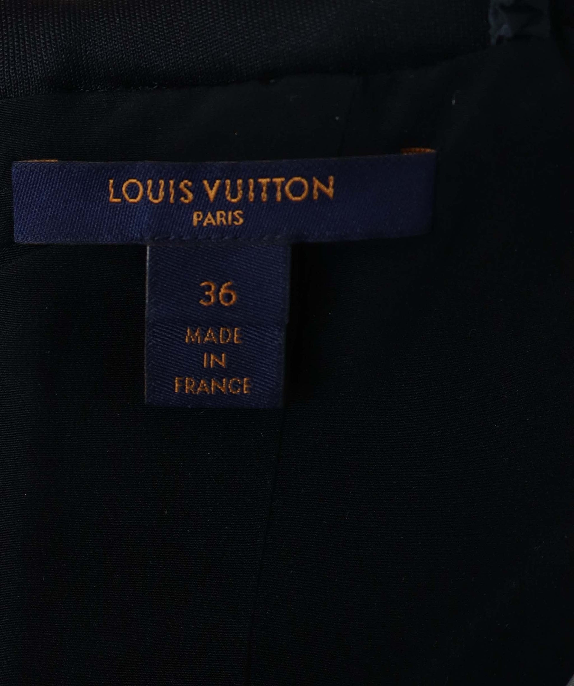 Louis Vuitton Black Dress Black