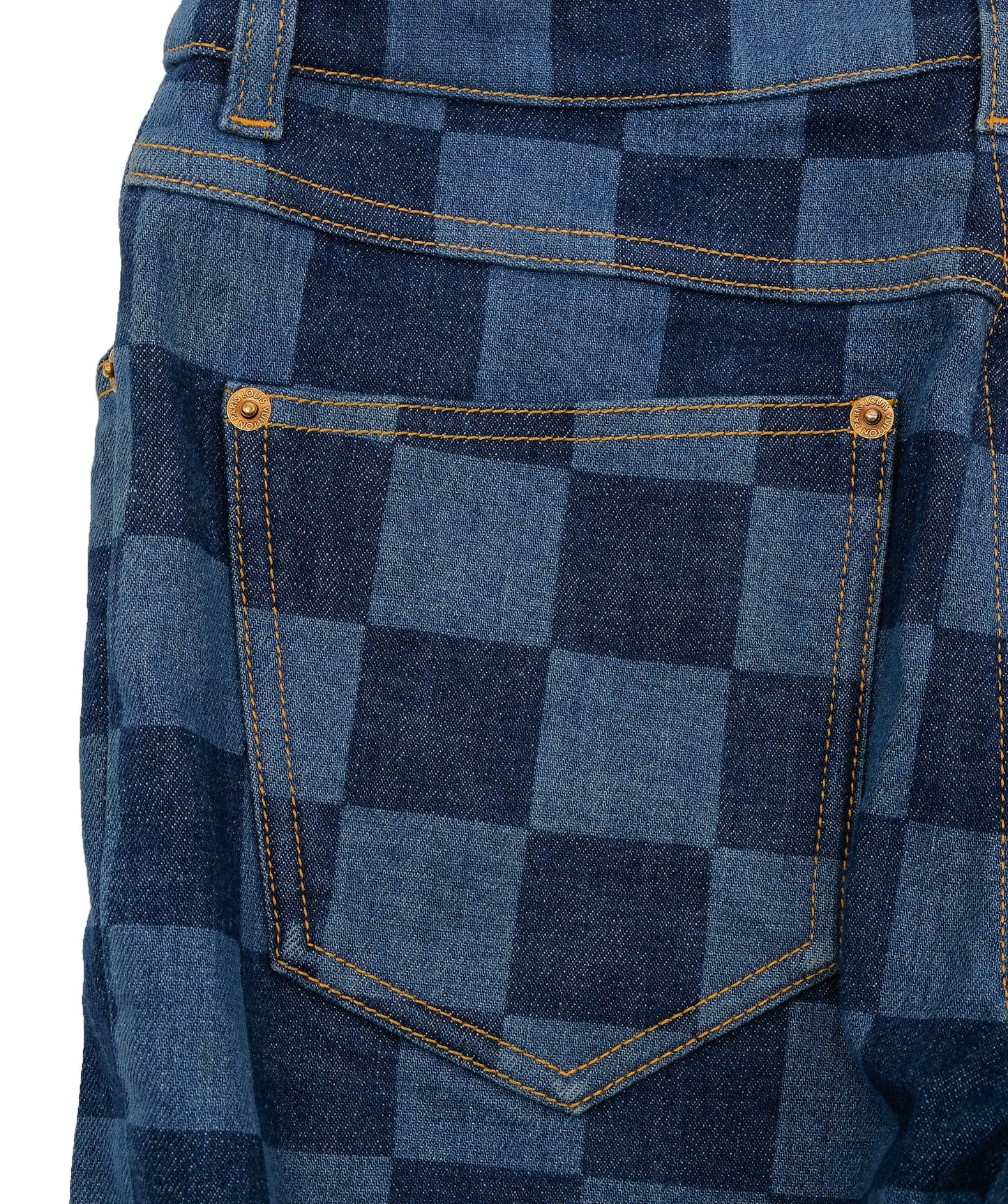 Louis Vuitton Damier jeans denim blue Fashion Apparel