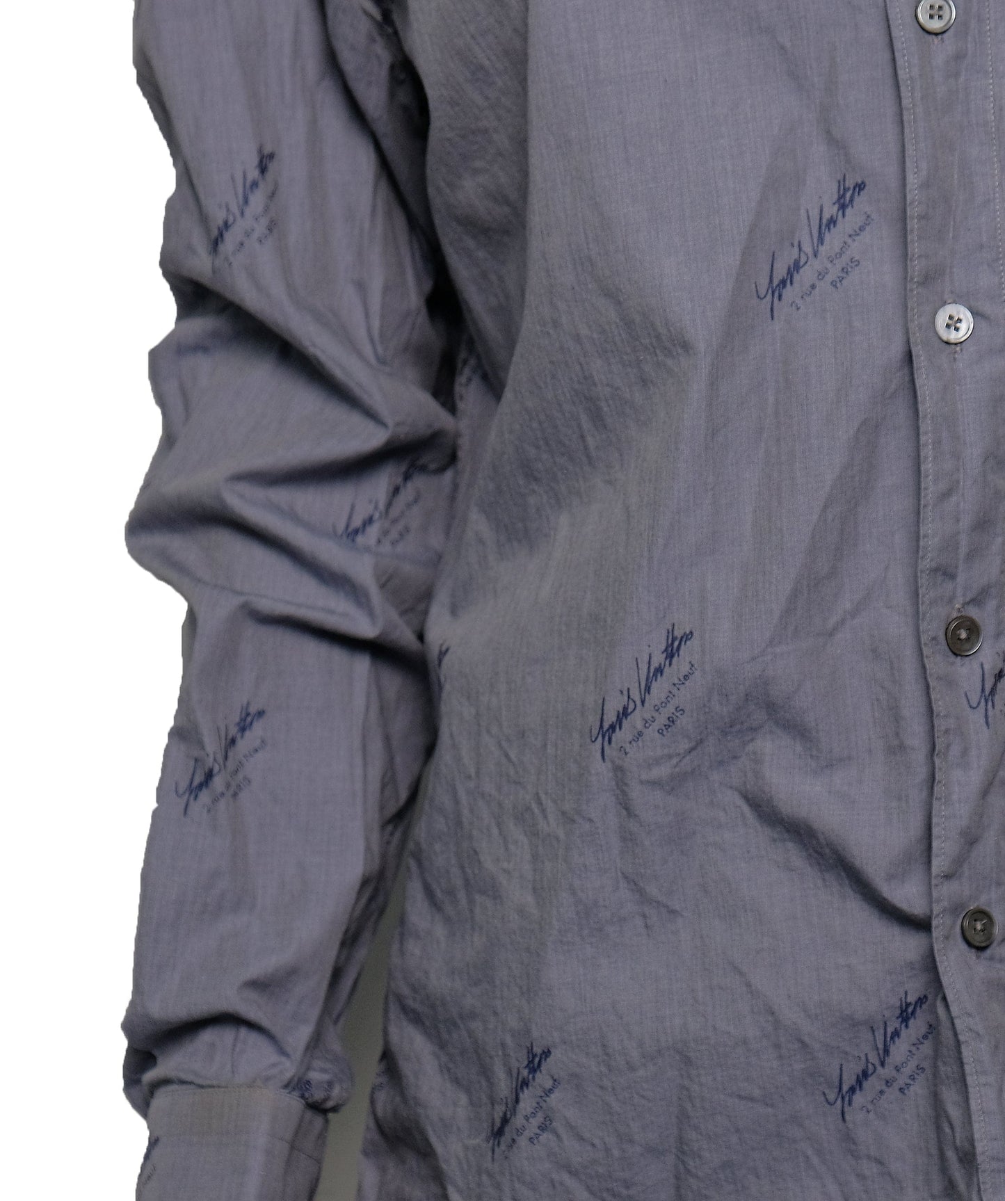 Louis Vuitton shirt for men Grey