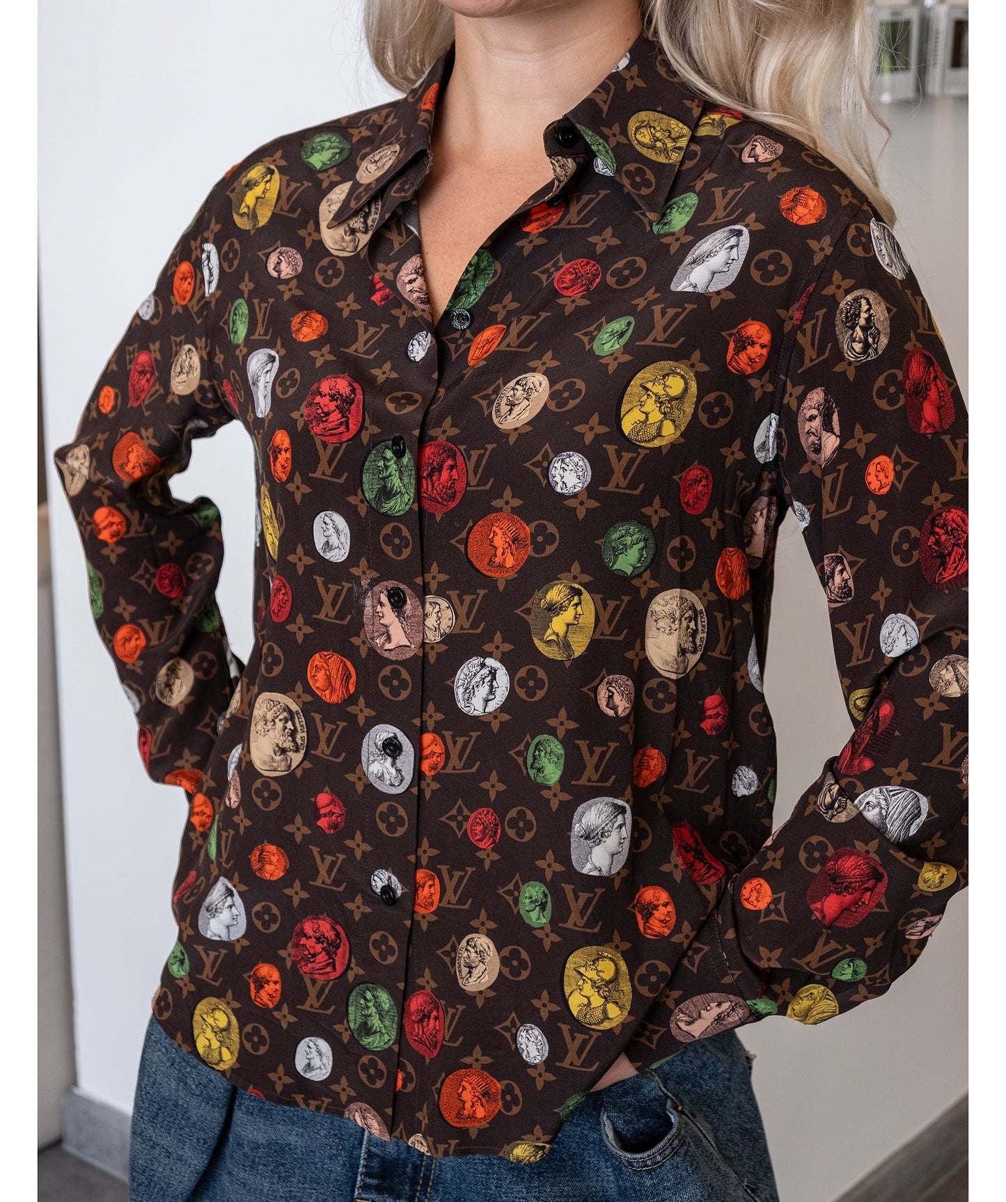 Louis Vuitton Shirt x Fornasetti