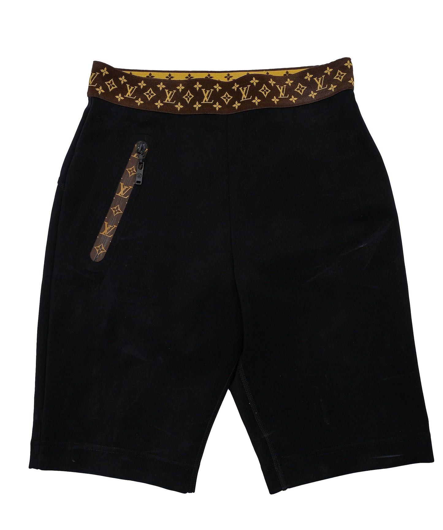Louis Vuitton shorts black with brown