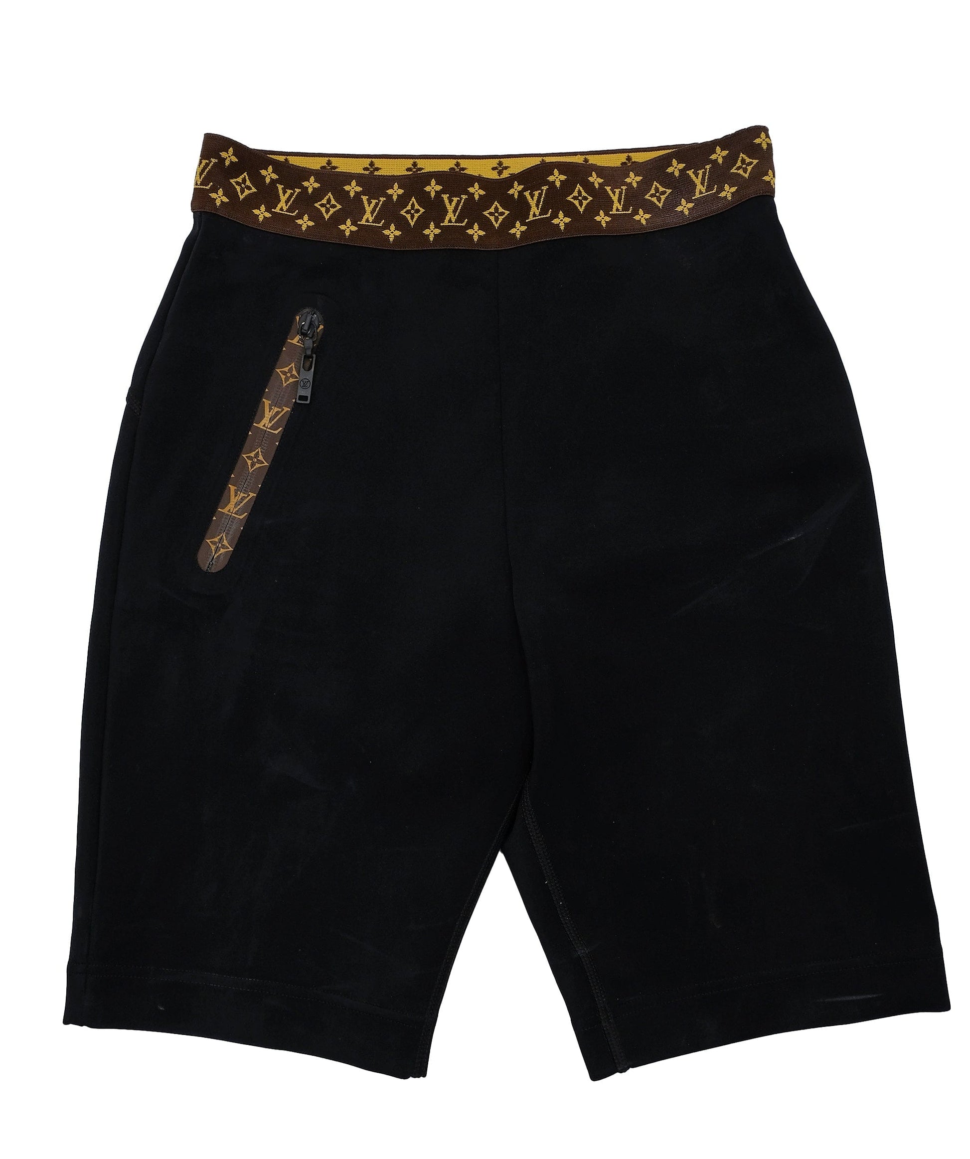 Louis Vuitton shorts black with brown