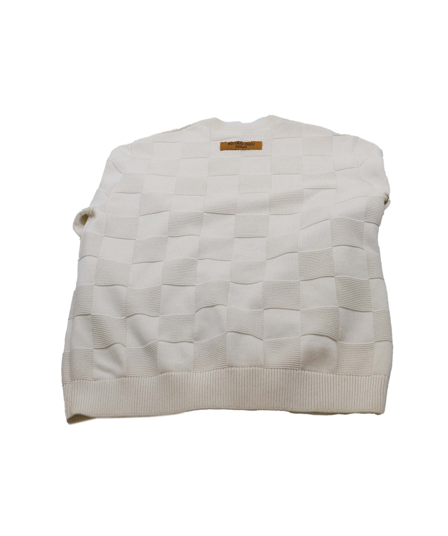 Louis Vuitton Sweater Cream Damier Size L