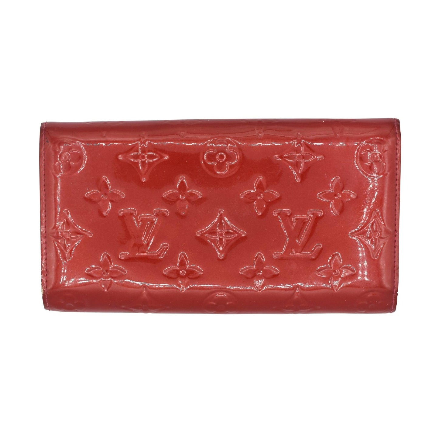 Louis Vuitton Snap Wallet Red