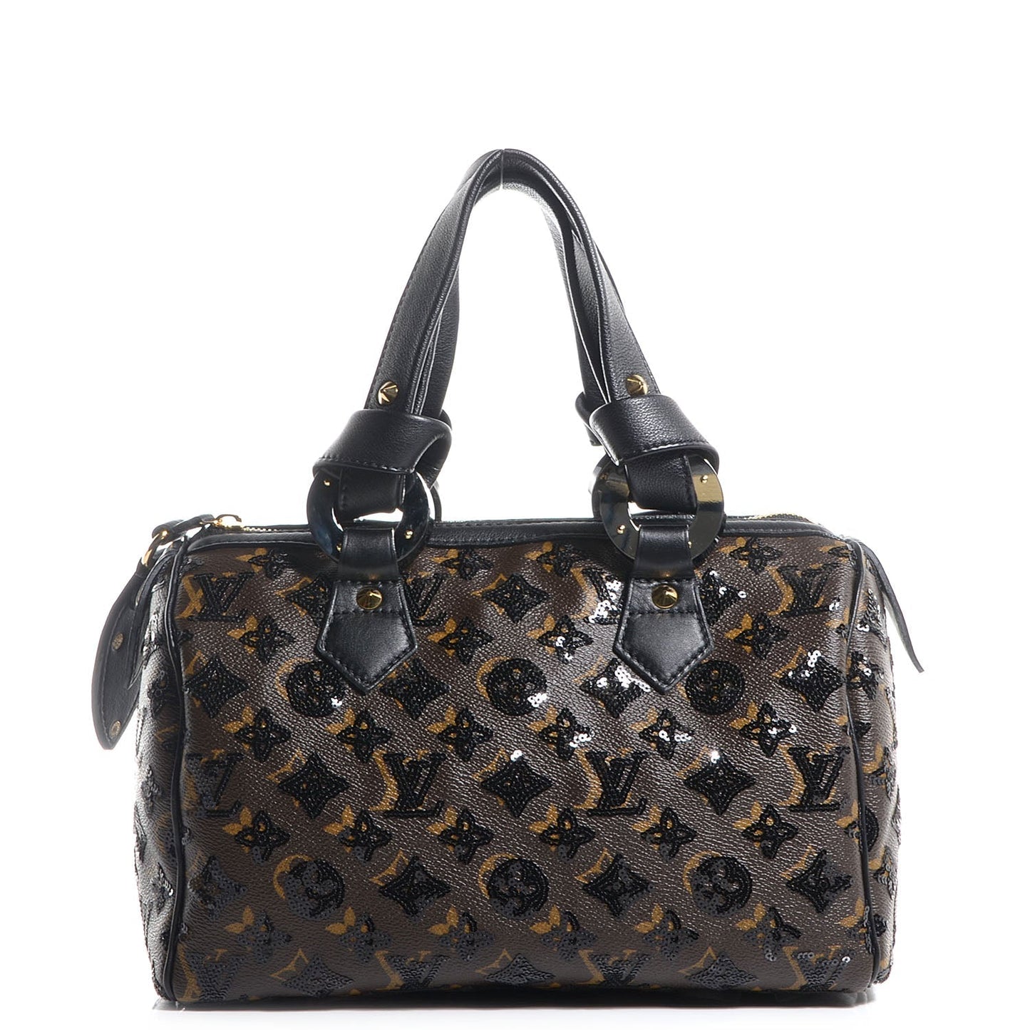 Louis Vuitton Sequins Eclipse Speedy 28 Monogram Handbag