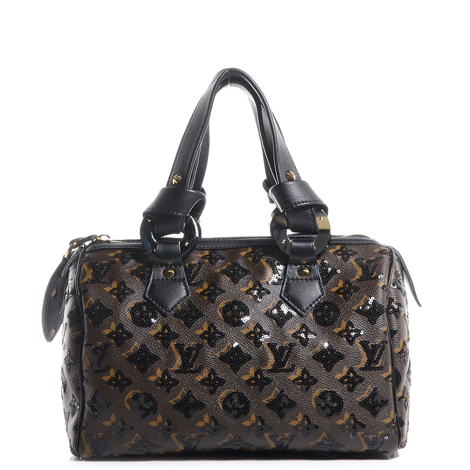 Louis Vuitton Sequins Eclipse Speedy 28 Monogram Handbag