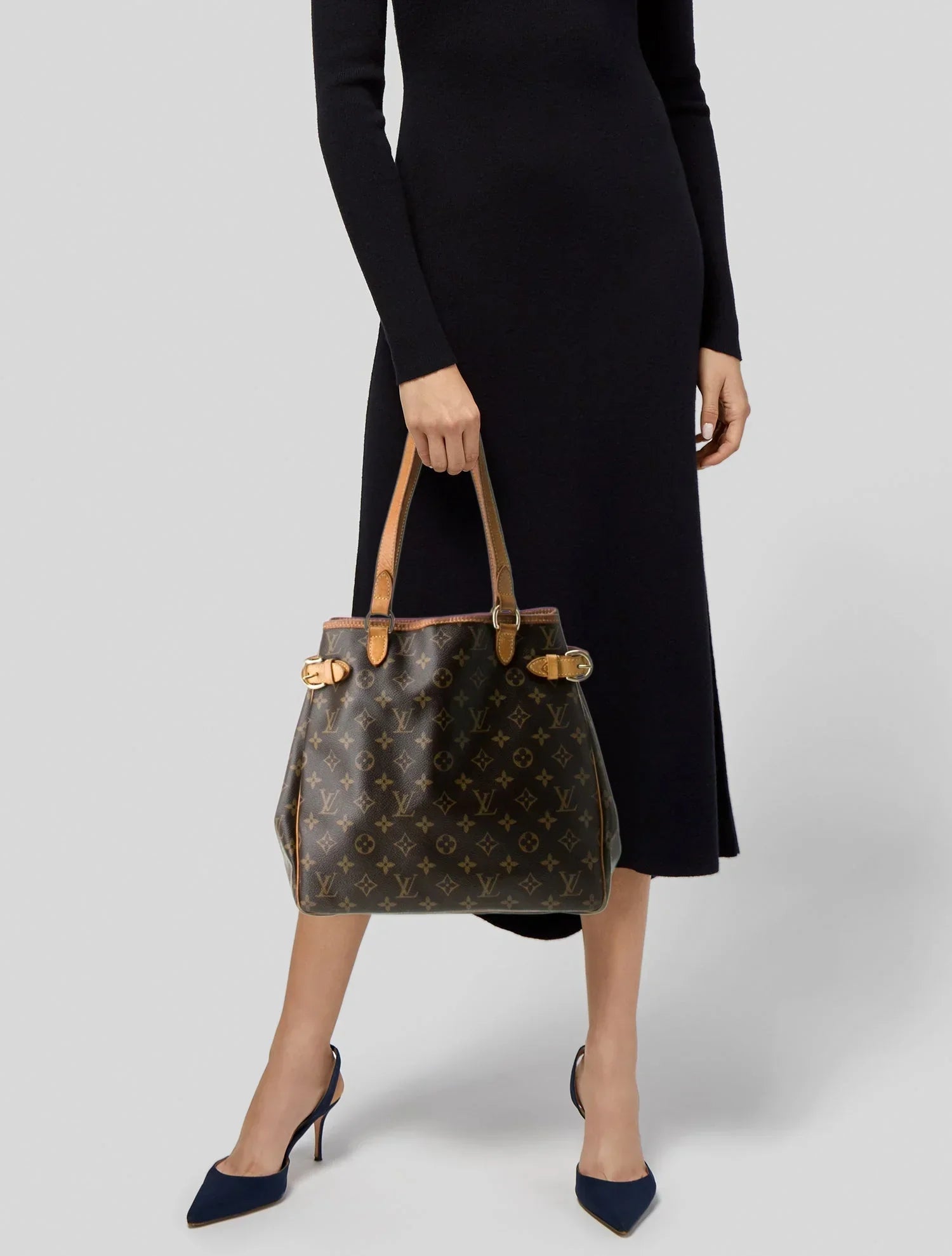 Louis Vuitton VERTICAL Monogram Handbag