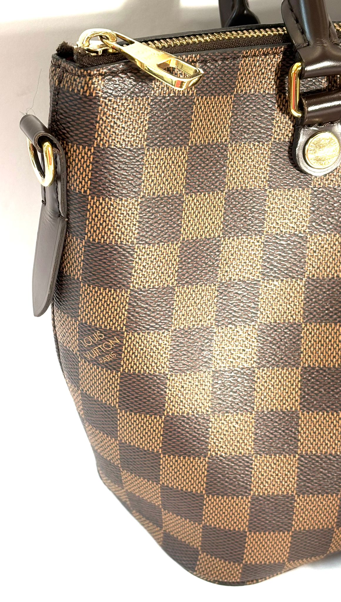 Louis Vuitton EBENE SIENA PM Damier Handbag