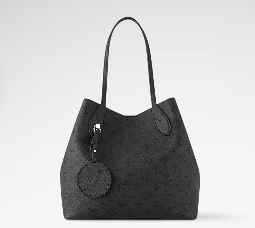 Louis Vuitton BLOSSOM MAHINA MM Leather Calfskin Handbag