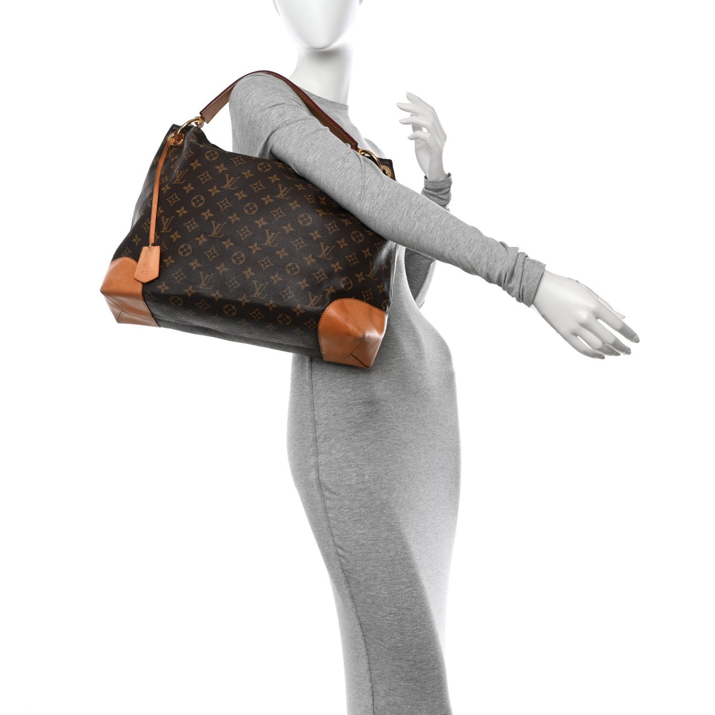 Louis Vuitton BERRI PM Monogram Handbag Mm Bag