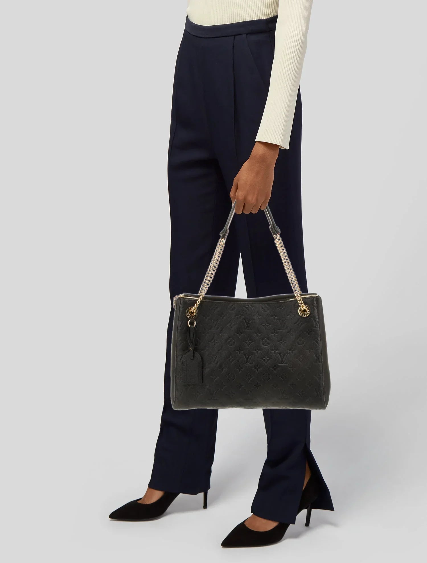 Louis Vuitton SURENE Leather Calfskin Tote Bag