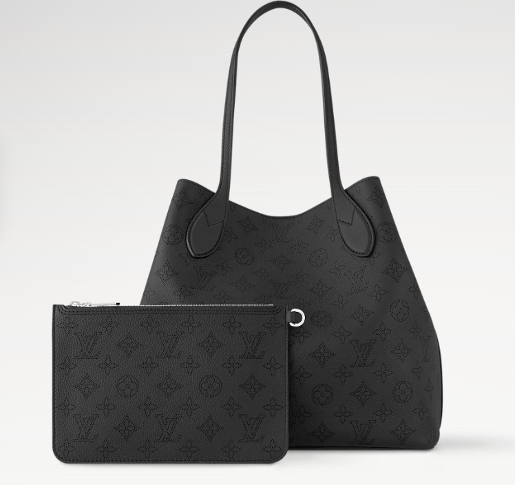 Louis Vuitton BLOSSOM MAHINA MM Leather Calfskin Handbag