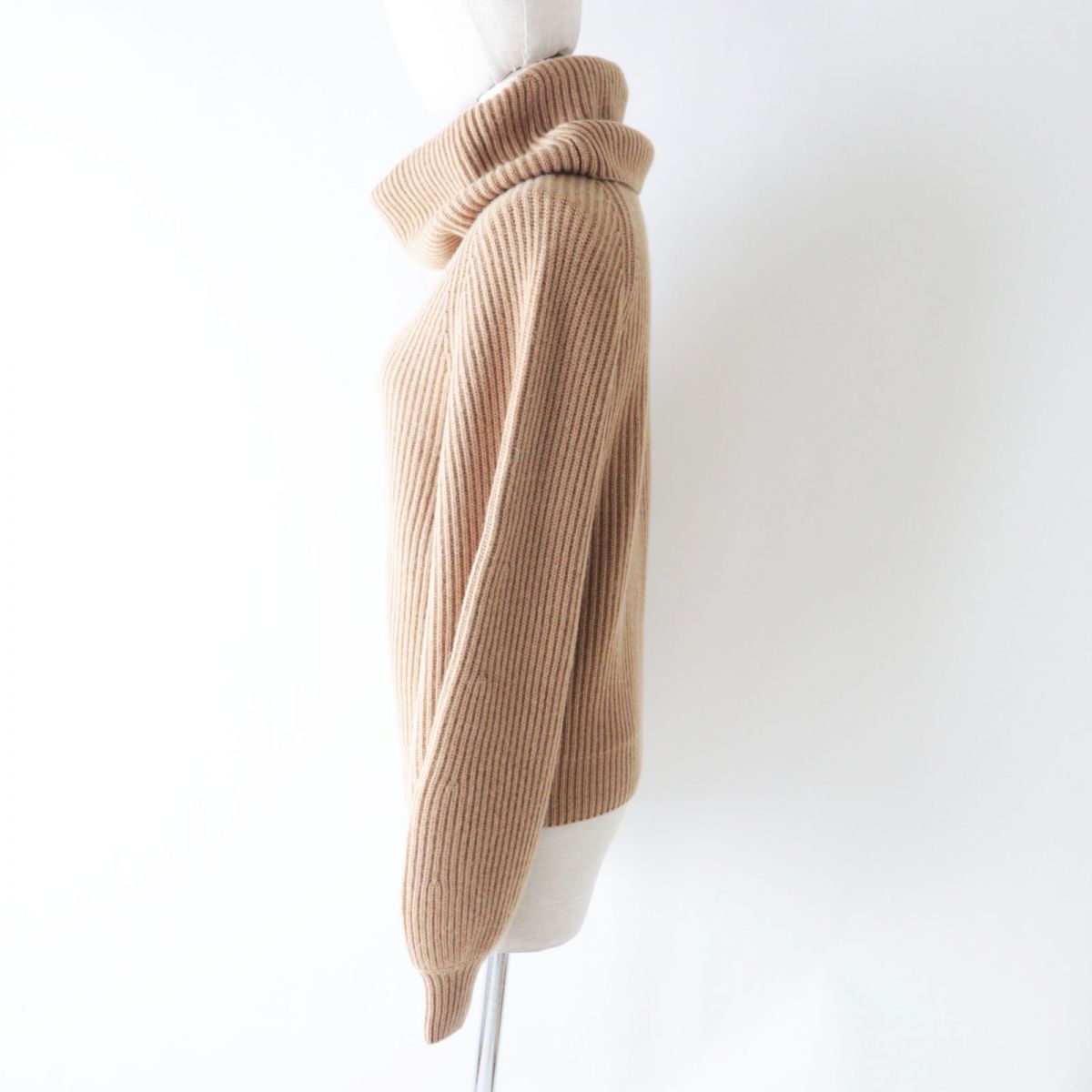 Knit Main: Cashmere Camel Women Xs Handbag Travel Bag