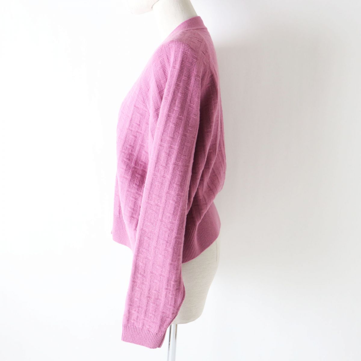 Knit Main: Virgin Wool Purple Type Women Pink Travel Bag